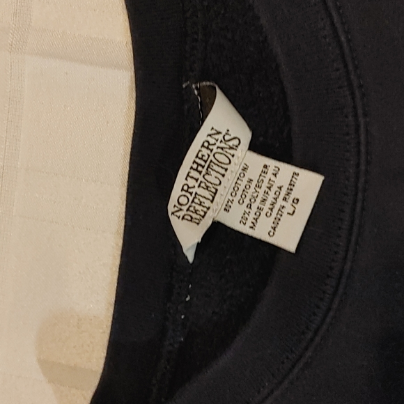 Northern Reflections Navy Sweatshirt Size Large - Picture 6 of 12